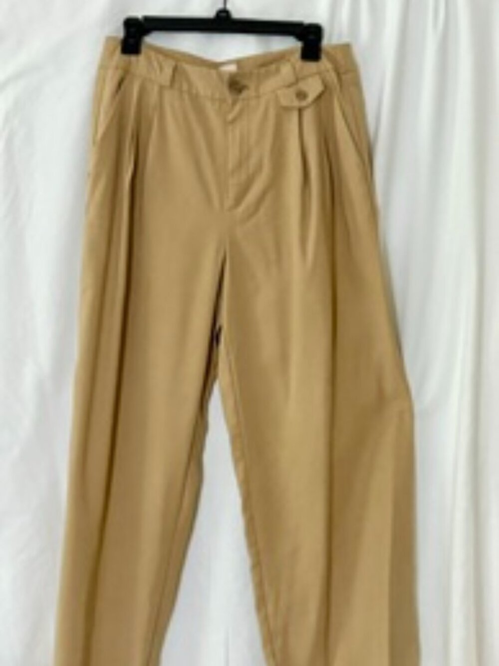 A New Day (Target) High-Rise Pleated Trouser in Camel/Beige/Tan Size 8